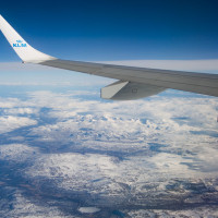Flight over Norway