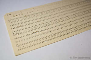 punched card - HELLO WORLD!