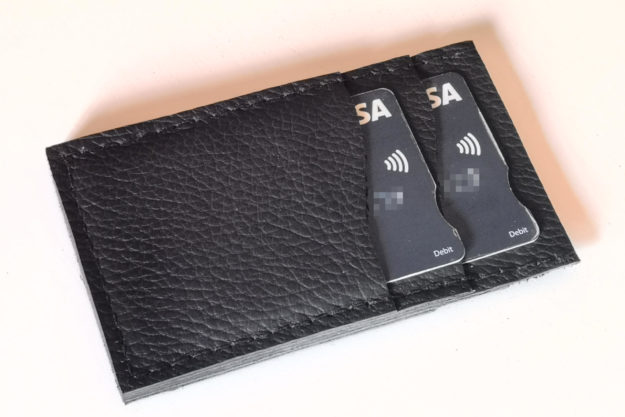 DIY Minimal Leather Wallet